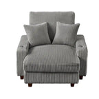 Chaise longue tapizada con respaldo ajustable