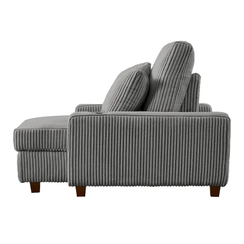 Chaise longue tapizada con respaldo ajustable