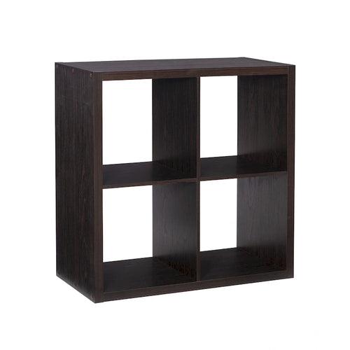 Four Cube Storage Cabinet - 30 - Espresso Brown