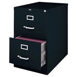 Vertikaler Aktenschrank mit 2 Schubladen für Dokumente im Legal-Format