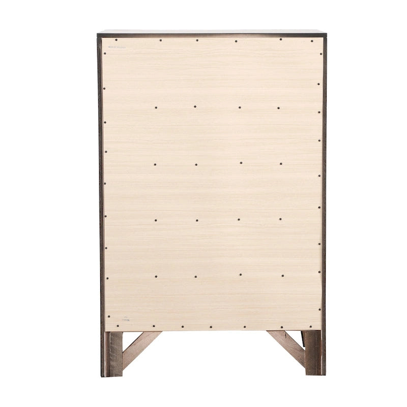 Cómoda de dormitorio de 5 cajones