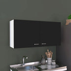 TUHOME Napoles Double Door Wall-Mounted Storage Cabinet - N/A