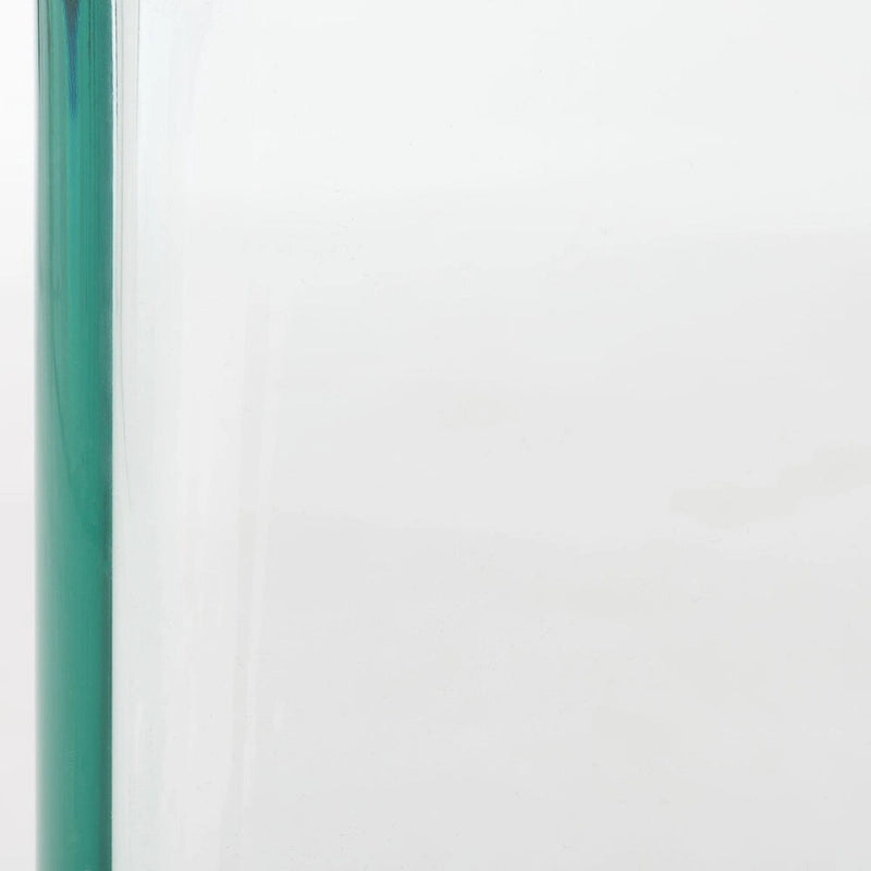 Runder Couchtisch aus gehärtetem Glas - 35" W x 35" D x 16" H