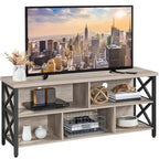 Industrieller TV-Ständer, 65 Zoll, mit 5 Stauraumfächern