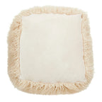 Pouf en fausse fourrure