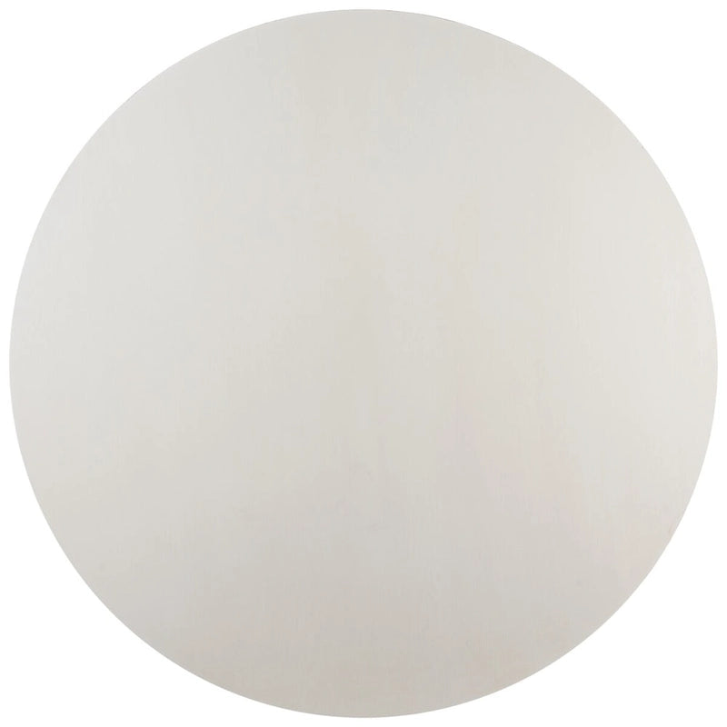 Ronde eettafel van riet, 47W x 47D x 29H