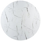 Ronde eettafel van riet, 47W x 47D x 29H