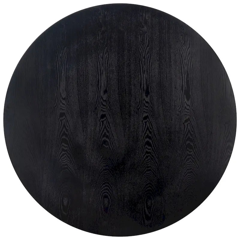 Ronde eettafel van riet, 47W x 47D x 29H